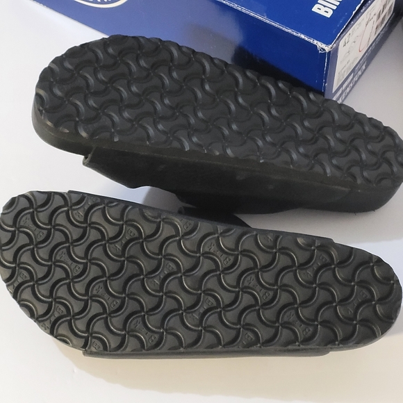 Birkenstock Black Exquisite All Leather Arizona Sandal main image 4